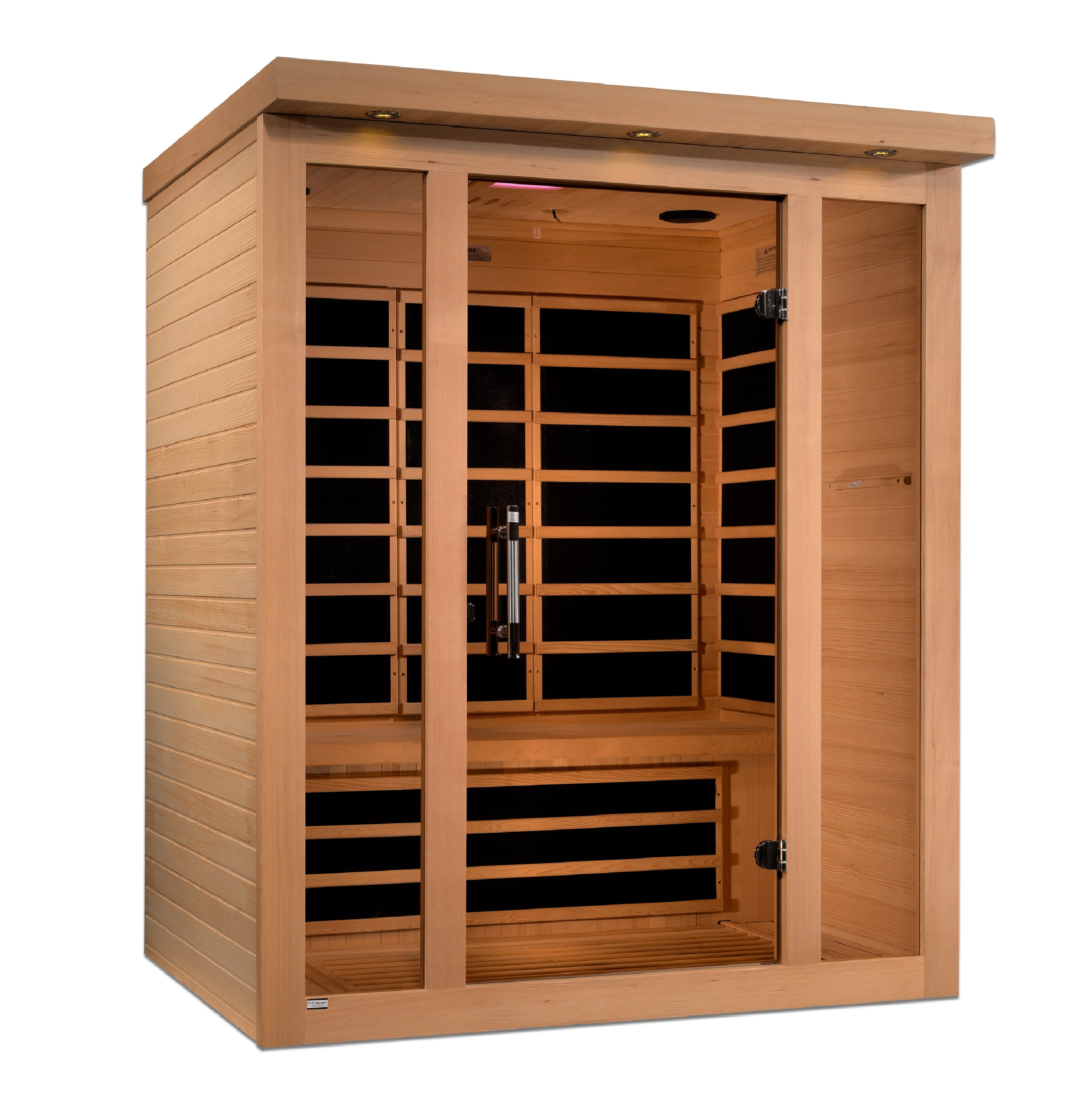 New 2026 Vila 3 Person Ultra Low EMF FAR Infrared Sauna