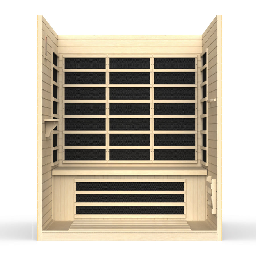 New 2026 Vila 3 Person Ultra Low EMF FAR Infrared Sauna