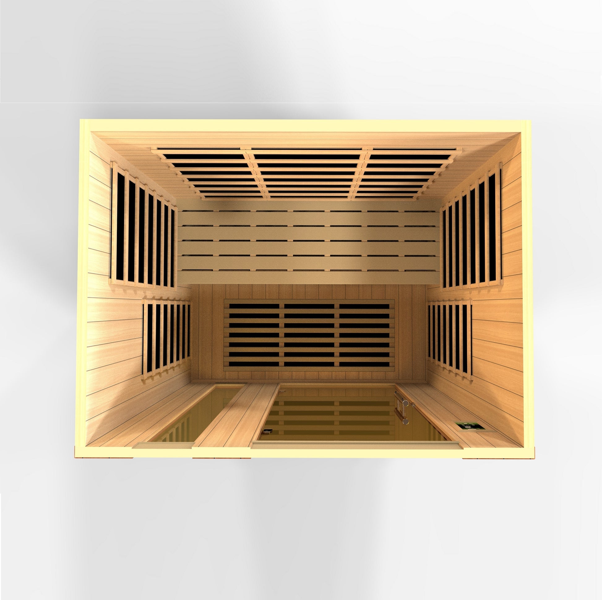 New 2026 Lugano 3 Person Ultra Low EMF FAR Infrared Sauna