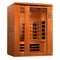 New 2026 Lugano 3 Person Full Spectrum Infrared Sauna - Canadian Hemlock