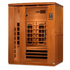 New 2026 Lugano 3 Person Full Spectrum Infrared Sauna - Canadian Hemlock