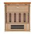 New 2026 Model Dynamic Vila Grande 4 Person Full Spectrum Near Zero EMF FAR IR Sauna (DYN-6415-03 FS)