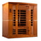 New 2026 Dynamic "Bergamo" 4 Person Ultra Low EMF Far IR Sauna (DYN-6440-01 Elite)
