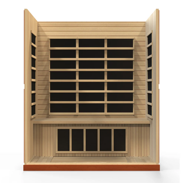 New 2026 Dynamic "Bergamo" 4 Person Ultra Low EMF Far IR Sauna (DYN-6440-01 Elite)
