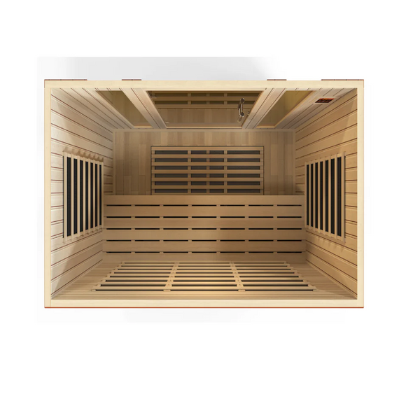 New 2026 Dynamic "Bergamo" 4 Person Ultra Low EMF Far IR Sauna (DYN-6440-01 Elite)