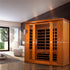 New 2026 Dynamic "Bergamo" 4 Person Ultra Low EMF Far IR Sauna (DYN-6440-01 Elite)