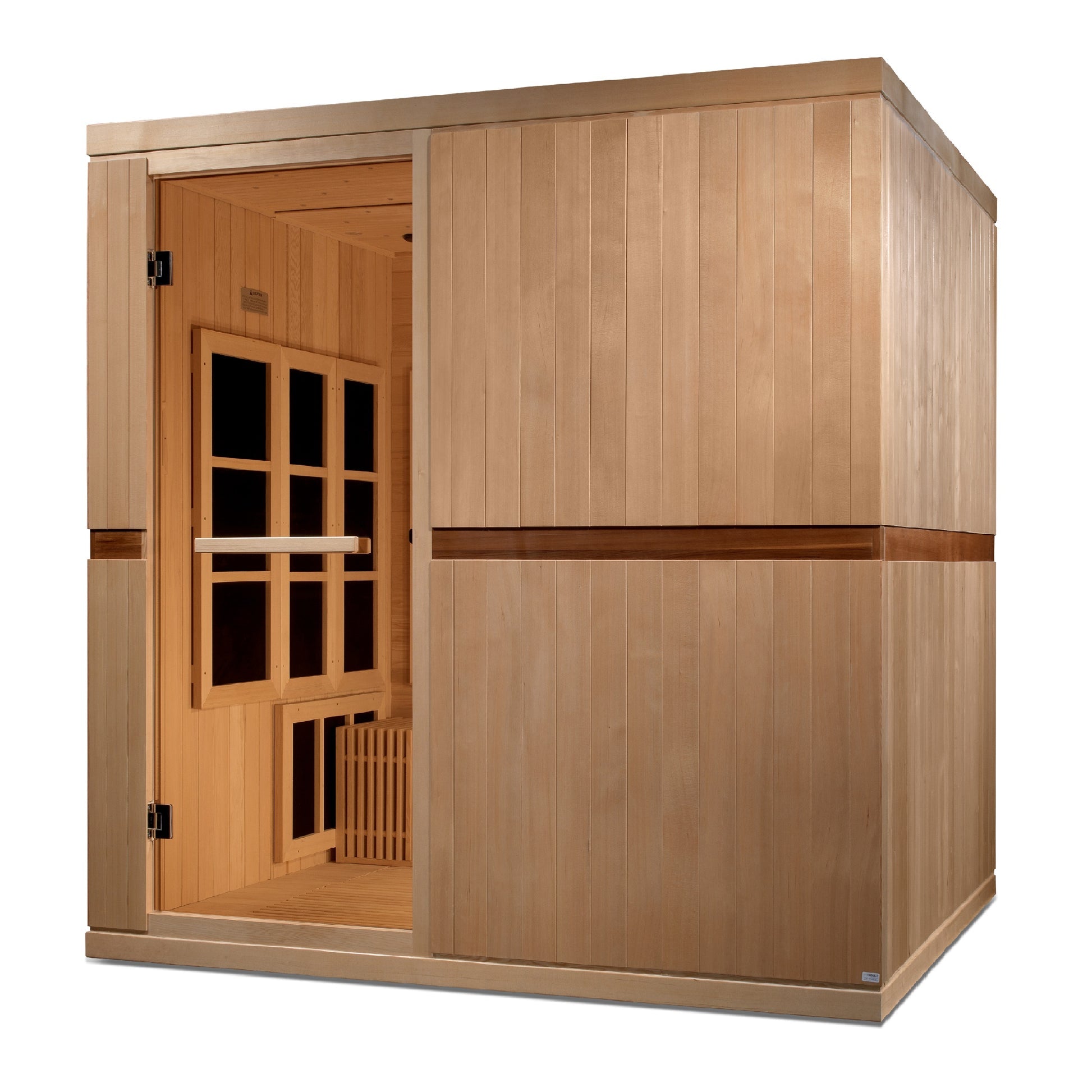 New 2026  "Catalonia" 8 Person Near Zero EMF FAR IR Sauna (GDI-6880-02 Elite)