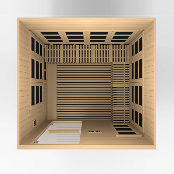 New 2026  "Catalonia" 8 Person Near Zero EMF FAR IR Sauna (GDI-6880-02 Elite)