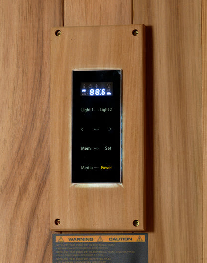 New 2026  "Copenhagen Edition" 3 Person Traditional Sauna - Canadian Red Cedar Interior and Pacific Premium Clear Cedar Exterior