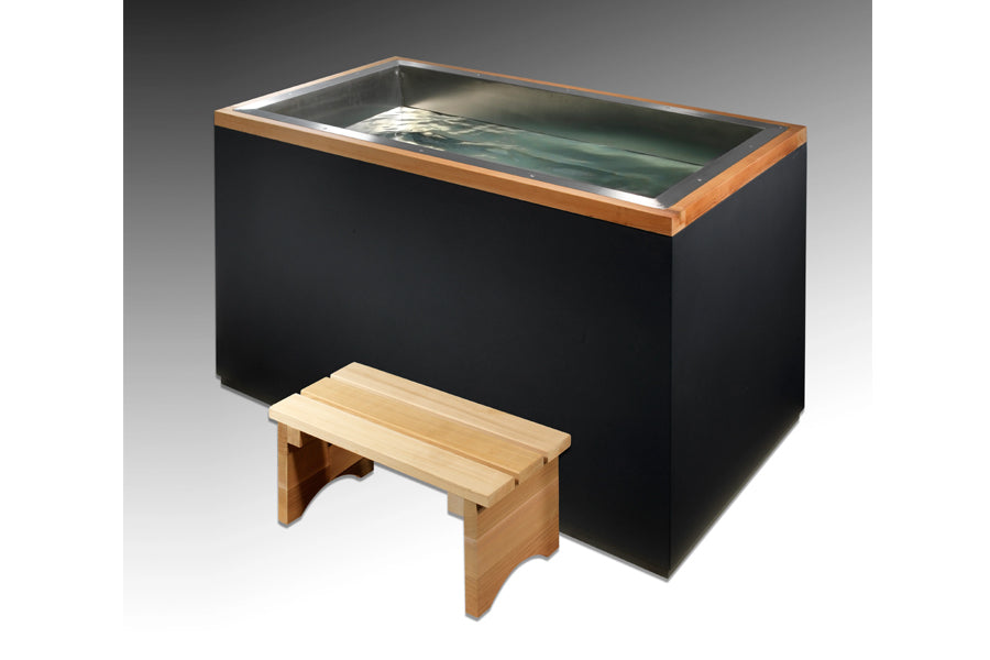New 2026 Golden Designs Dynamic Cold Therapy "CUBOID" Stainless Steel Cold Plunge (XL)