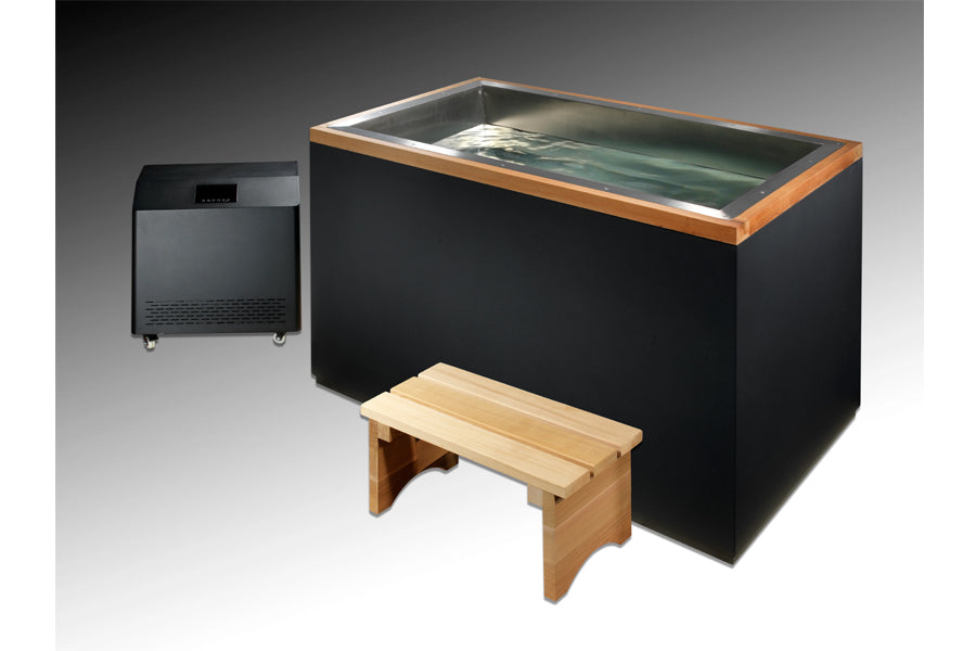 New 2026 Golden Designs Dynamic Cold Therapy "CUBOID" Stainless Steel Cold Plunge (XL)