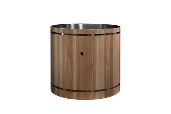 New 2026 Golden Designs Dynamic Cold Therapy Barrel Stainless Steel Cold Plunge (316)
