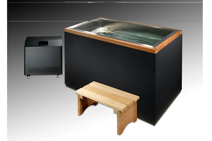 New 2026 Golden Designs Dynamic Cold Therapy "CUBOID" Stainless Steel Cold Plunge