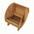 Model E6 2 Person Traditional Sauna Barrel