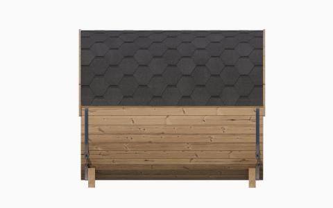Model E8G 6 Person Traditional Barrel Sauna