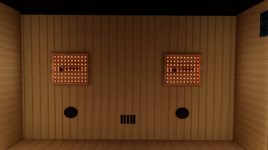 Sun Home Eclipse™ 4-Person Red Light & Infrared Sauna