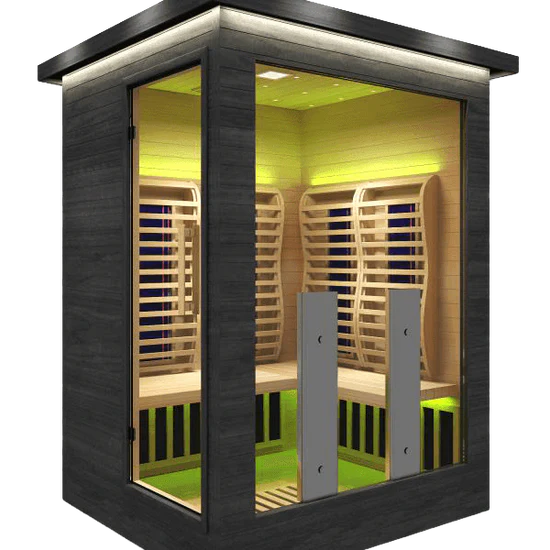 Sun Home Luminar™ Outdoor 2-Person Full Spectrum Infrared Sauna