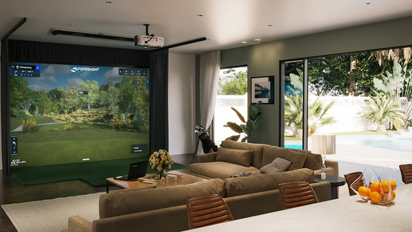 Foresight GCHawk Garage Golf Simulator Package