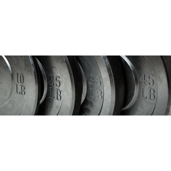 Black Training Bumper Plates & Packages