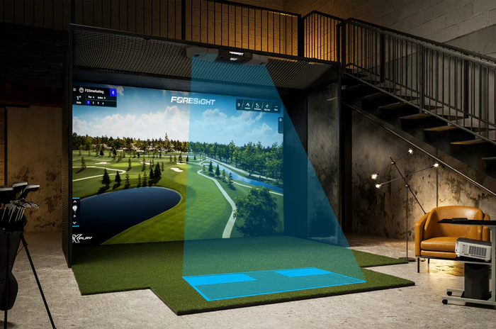 Foresight Falcon Garage Golf Simulator Package