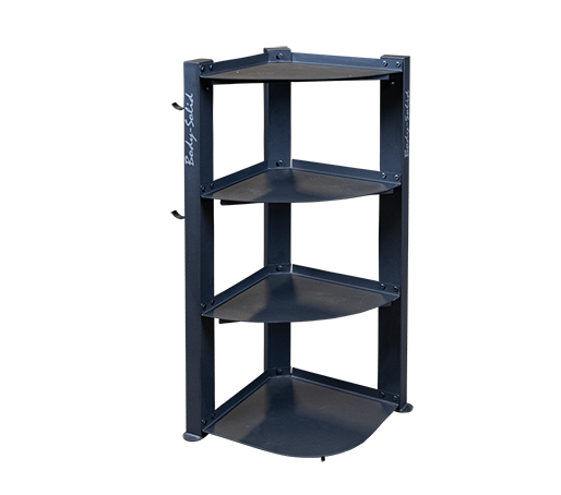 Body-Solid Corner Accessory Rack