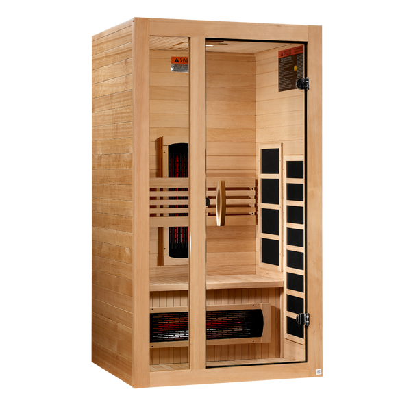 New 2026 Model Dynamic Gracia 1-2-Person Full Spectrum Near Zero EMF FAR IR Sauna (DYN-6119-03 FS)