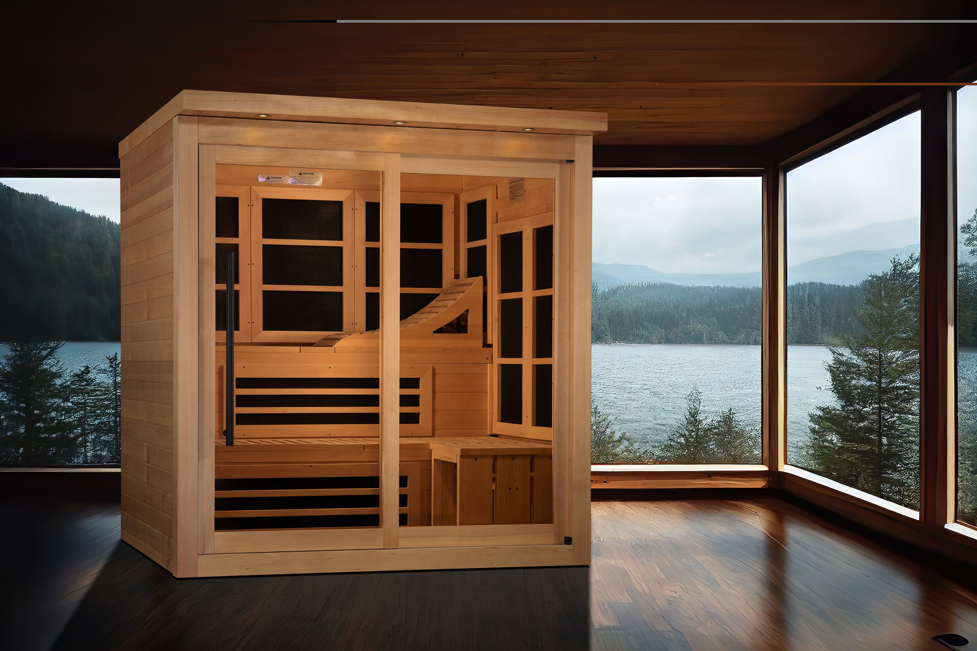 New 2026 GDI-6996-02 Near Zero EMF Far Infrared Sauna