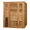 New 2026 "Engelberg Edition" 6 Person Traditional Steam Sauna (GDI-7060-01) - Pacific Premium Clear Cedar