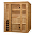 New 2026 "Engelberg Edition" 6 Person Traditional Steam Sauna (GDI-7060-01) - Pacific Premium Clear Cedar