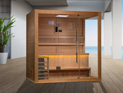 New 2026 "Forssa Edition" 3-4 Person Traditional Sauna