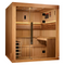 New 2026 Updated "Osla Edition" 6 Person Traditional Sauna - Canadian Red Cedar Interior and Pacific Premium Clear Cedar Exterior