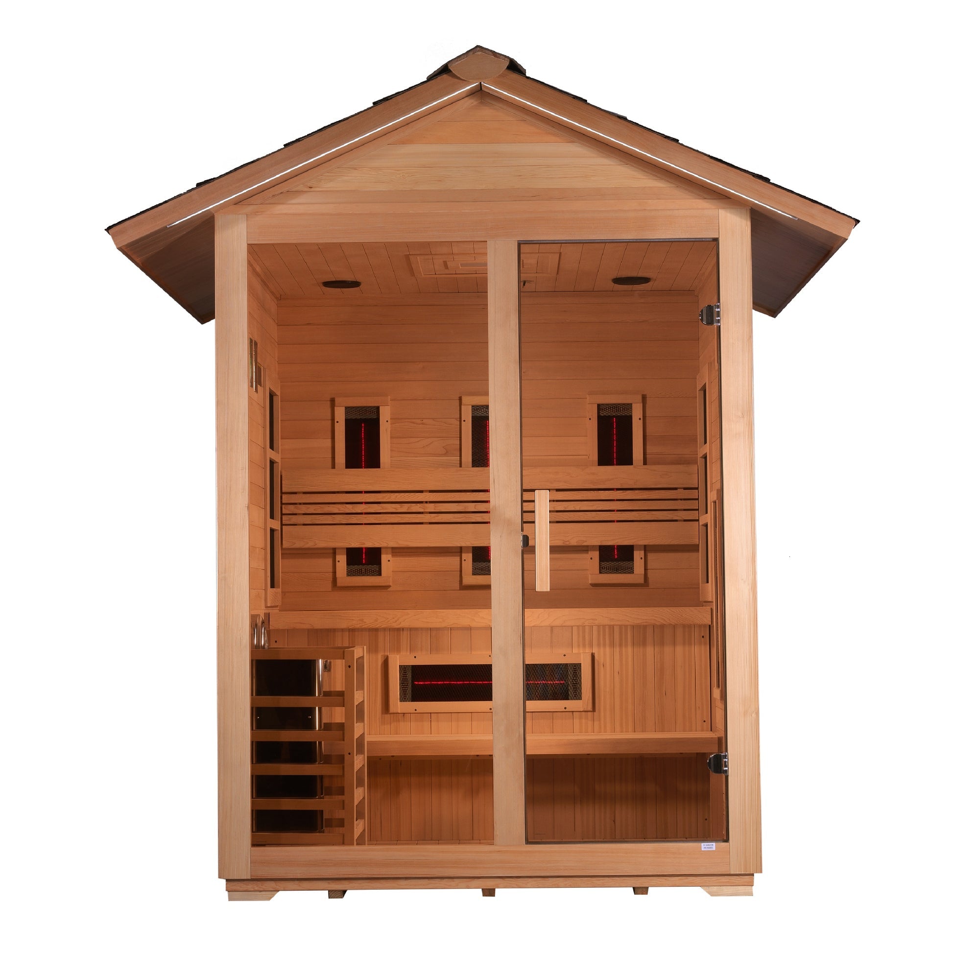New 2026 "Carinthia" 3-Person Hybrid Outdoor Sauna