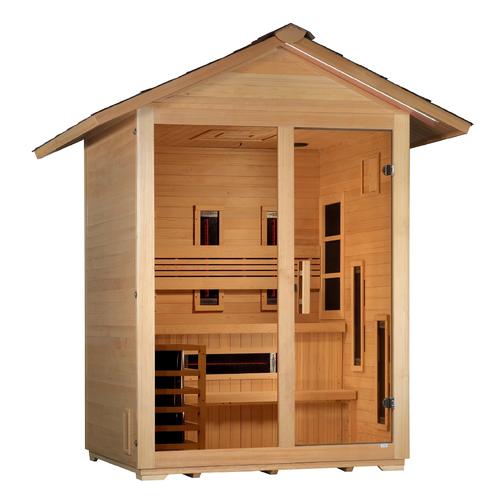 New 2026 "Carinthia" 3-Person Hybrid Outdoor Sauna