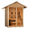 New 2026 "Carinthia" 3-Person Hybrid Outdoor Sauna