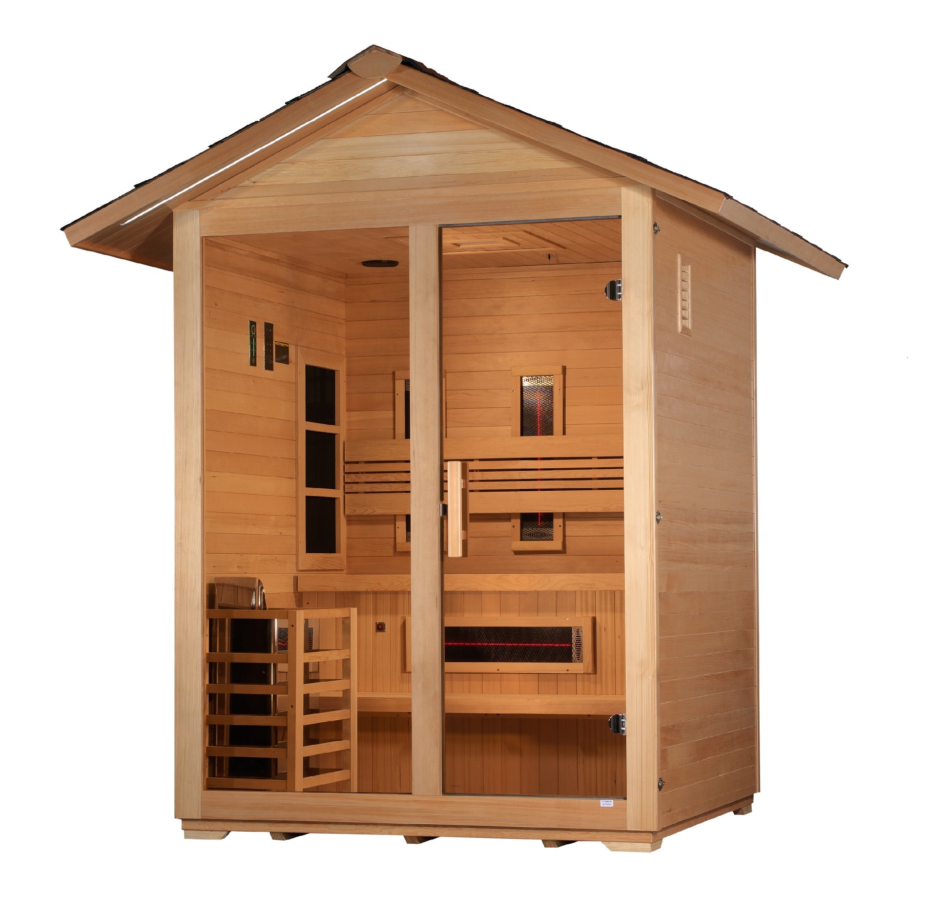 New 2026 "Carinthia" 3-Person Hybrid Outdoor Sauna