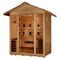 New 2026 "Gargellen" 5 Person Hybrid (PureTech™ Full Spectrum IR Or Traditional Stove) Outdoor Sauna