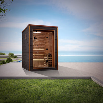 New 2026 Narvik 2 Person Outdoor-Indoor Traditional Sauna