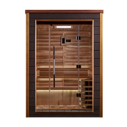 New 2026 Narvik 2 Person Outdoor-Indoor Traditional Sauna