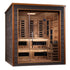 New 2026 "Karlstad" 6-Person Outdoor-Indoor PureTech™ Hybrid Full Spectrum Sauna