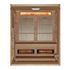 New 2026 Soria GDI-8330-01 3 Per Hybrid Sauna (Indoor). Full Spectrum and Harvia Traditional Stove