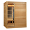 New 2026 Soria GDI-8330-01 3 Per Hybrid Sauna (Indoor). Full Spectrum and Harvia Traditional Stove