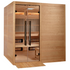 New 2026 Toledo GDI-8360-01 6 Per Hybrid Sauna (Indoor). Full Spectrum and Harvia Traditional Stove