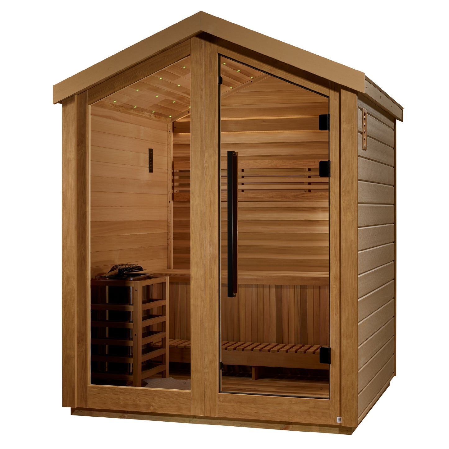 New 2026 Savonlinna 3-Person Outdoor Traditional Sauna