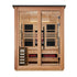 Golden Designs "Loviisa" 3 Person, Pacific Cedar Barn Hybrid (PureTech™ Full Spectrum IR or Traditional Stove) Outdoor Sauna