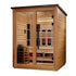 Golden Designs "Loviisa" 3 Person, Pacific Cedar Barn Hybrid (PureTech™ Full Spectrum IR or Traditional Stove) Outdoor Sauna