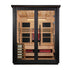 Golden Designs "Loviisa" 3 Person, 2 Tone Barn Hybrid (PureTech™ Full Spectrum IR or Traditional Stove) Outdoor Sauna
