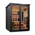 Golden Designs "Loviisa" 3 Person, Black Barn Hybrid (PureTech™ Full Spectrum IR or Traditional Stove) Outdoor Sauna