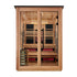 Golden Designs "Kaskinen" 6 Person, Pacific Cedar Barn Hybrid (PureTech™ Full Spectrum IR or Traditional Stove) Outdoor Sauna
