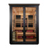 Golden Designs "Kaskinen" 6 Person, 2 Tone Barn Hybrid (PureTech™ Full Spectrum IR or Traditional Stove) Outdoor Sauna