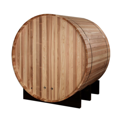 New 2026 "St. Moritz" 2 Person Barrel Traditional Sauna